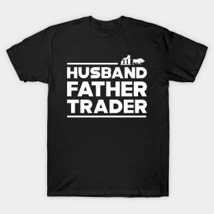 Trader - Husband Father Trader T-Shirt